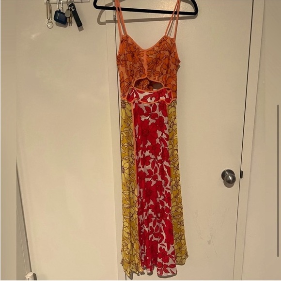 NWOT REISS Isla Resort Print Midi Dress - Picture 3 of 5